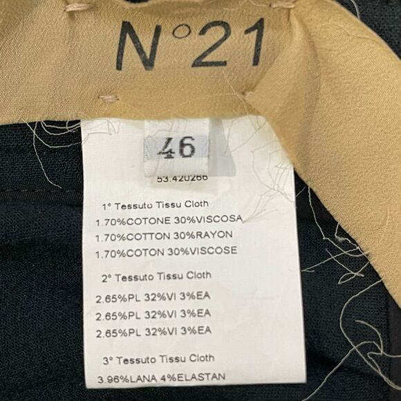 N°21 Lace Overlay Pencil Skirt - Picture 3 of 5